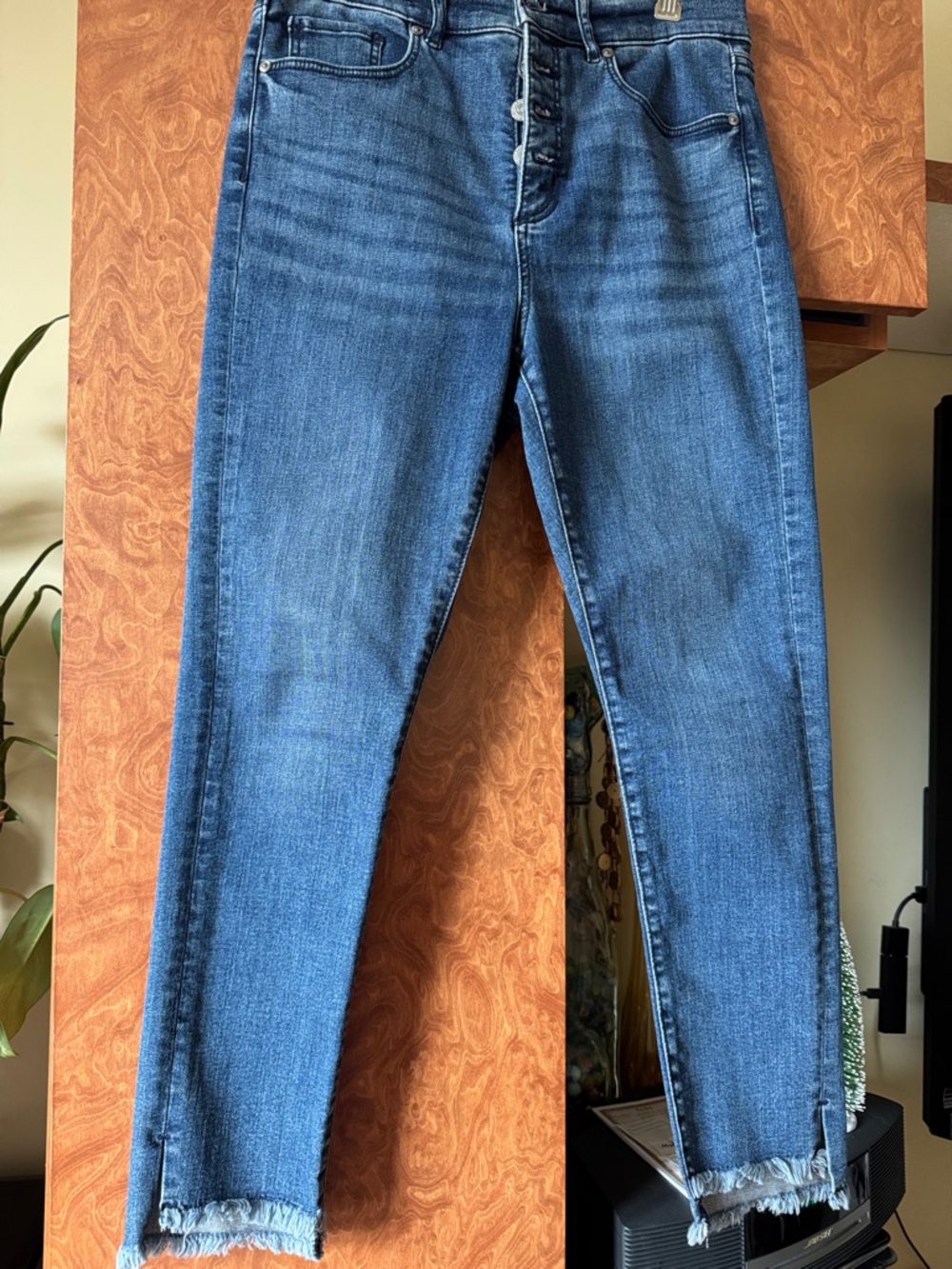 LOFT Dark Blue Ankle Jeans